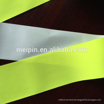 Reflective Fluorescent Fabric Tape With Glass Bead